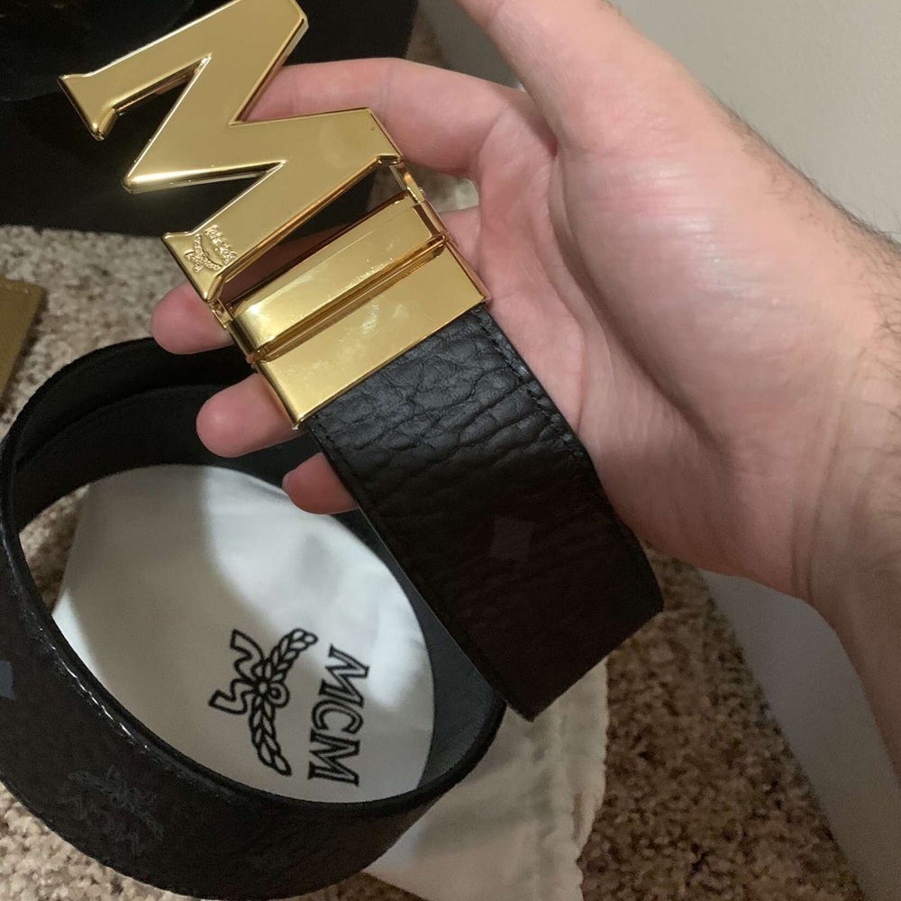Mens mcm belt